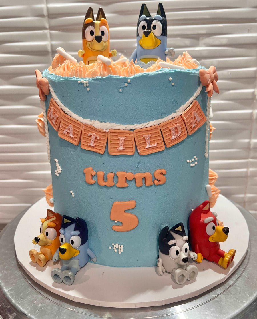 Bluey Cake