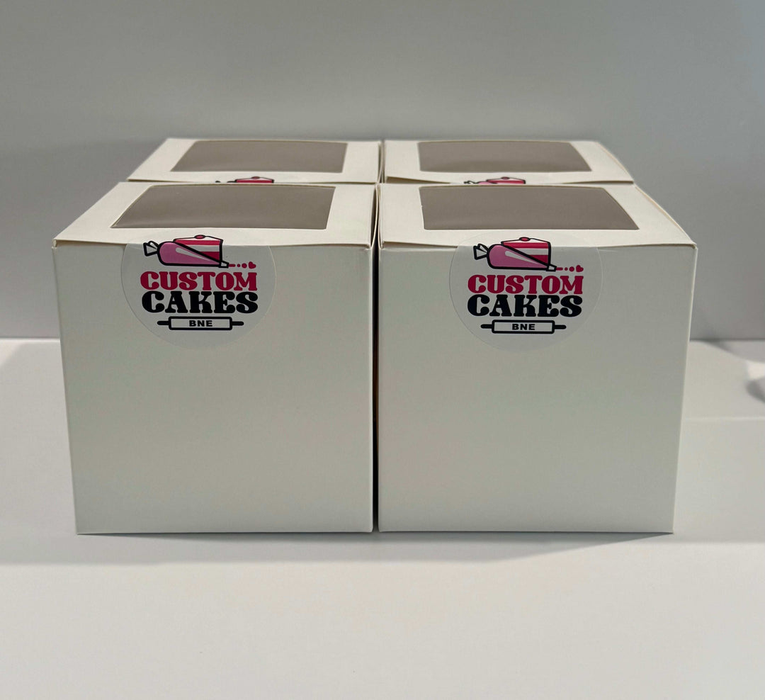 Individually Boxed Logo Cupcakes Brisbane