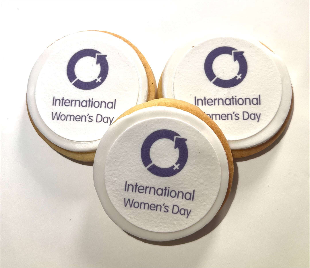 International Women's Day logo Cookies