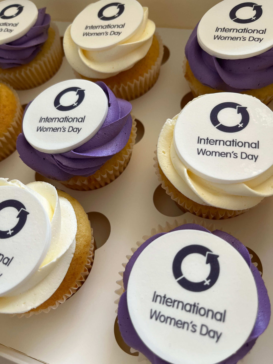 International Women's Day Cupcakes