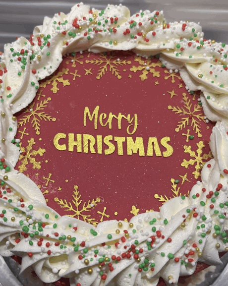 Merry Christmas Cake