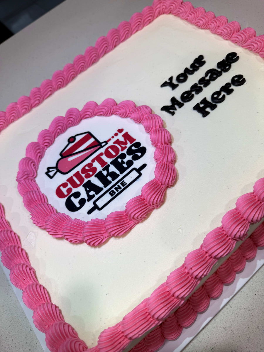 Picture Slab Cake Brisbane