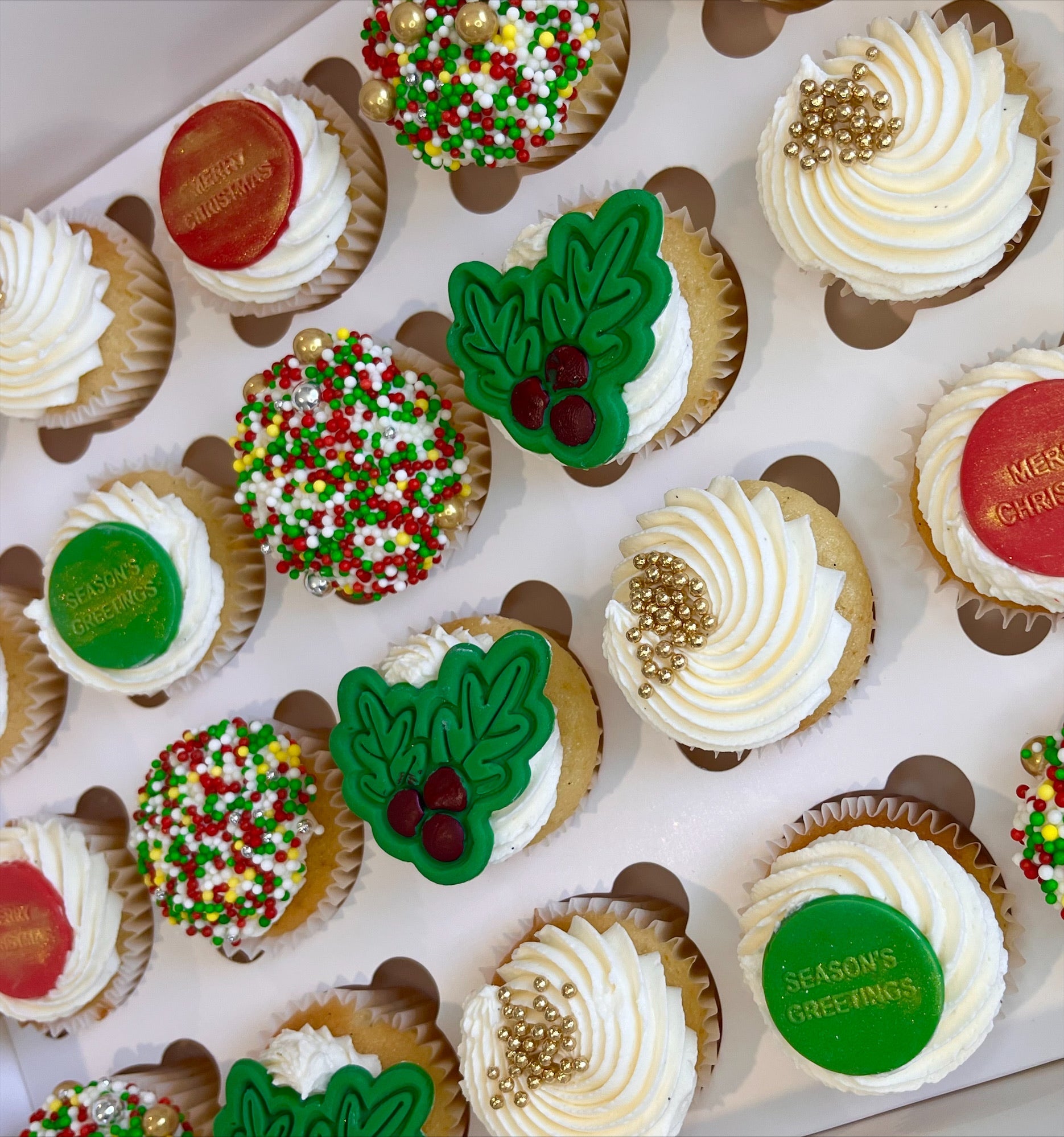 Christmas Cupcakes