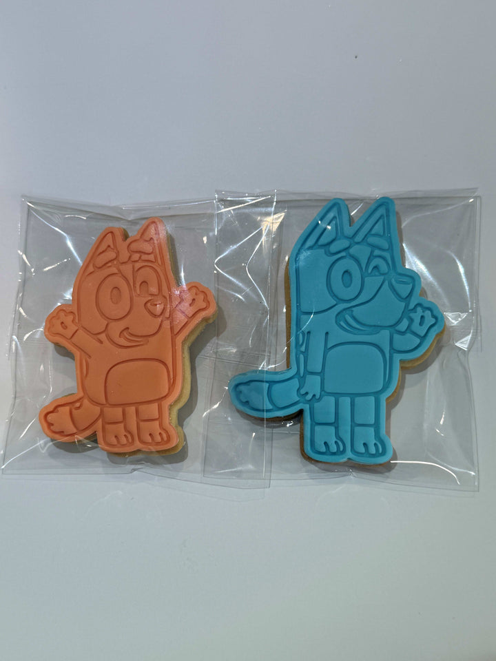 Bluey & Bingo Sugar Cookies Individually Bagged
