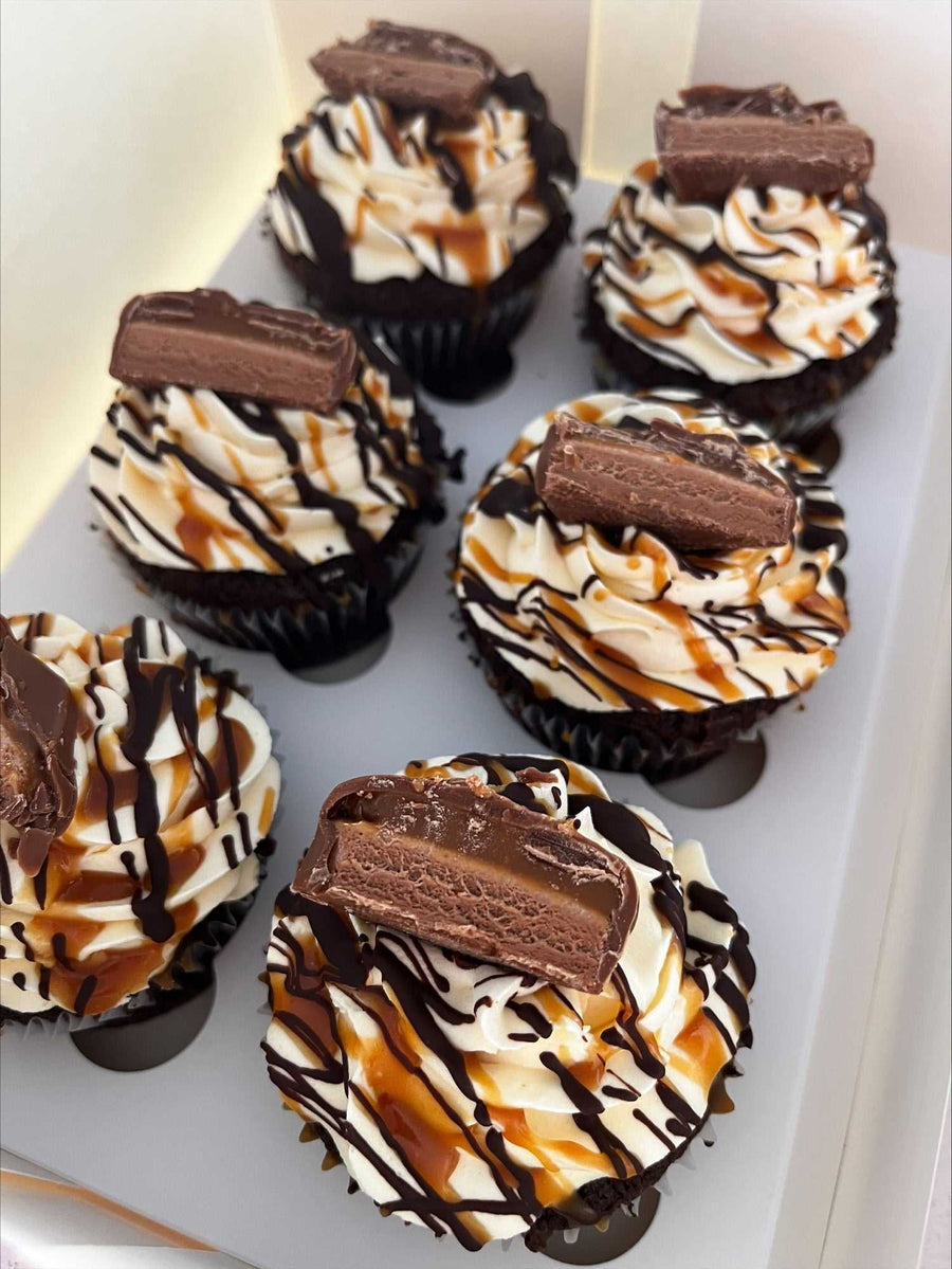 Chocolate Caramel Cupcakes