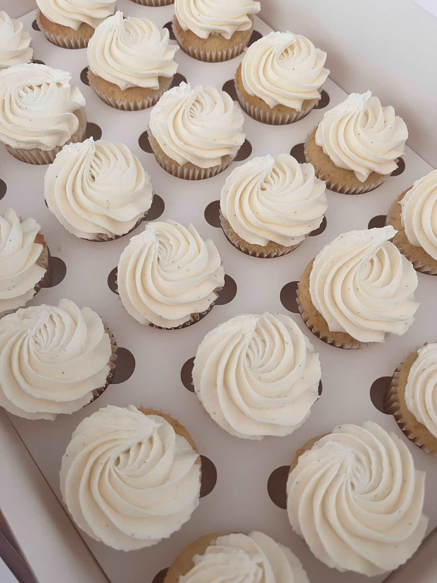 Gender Reveal Mini Cupcakes