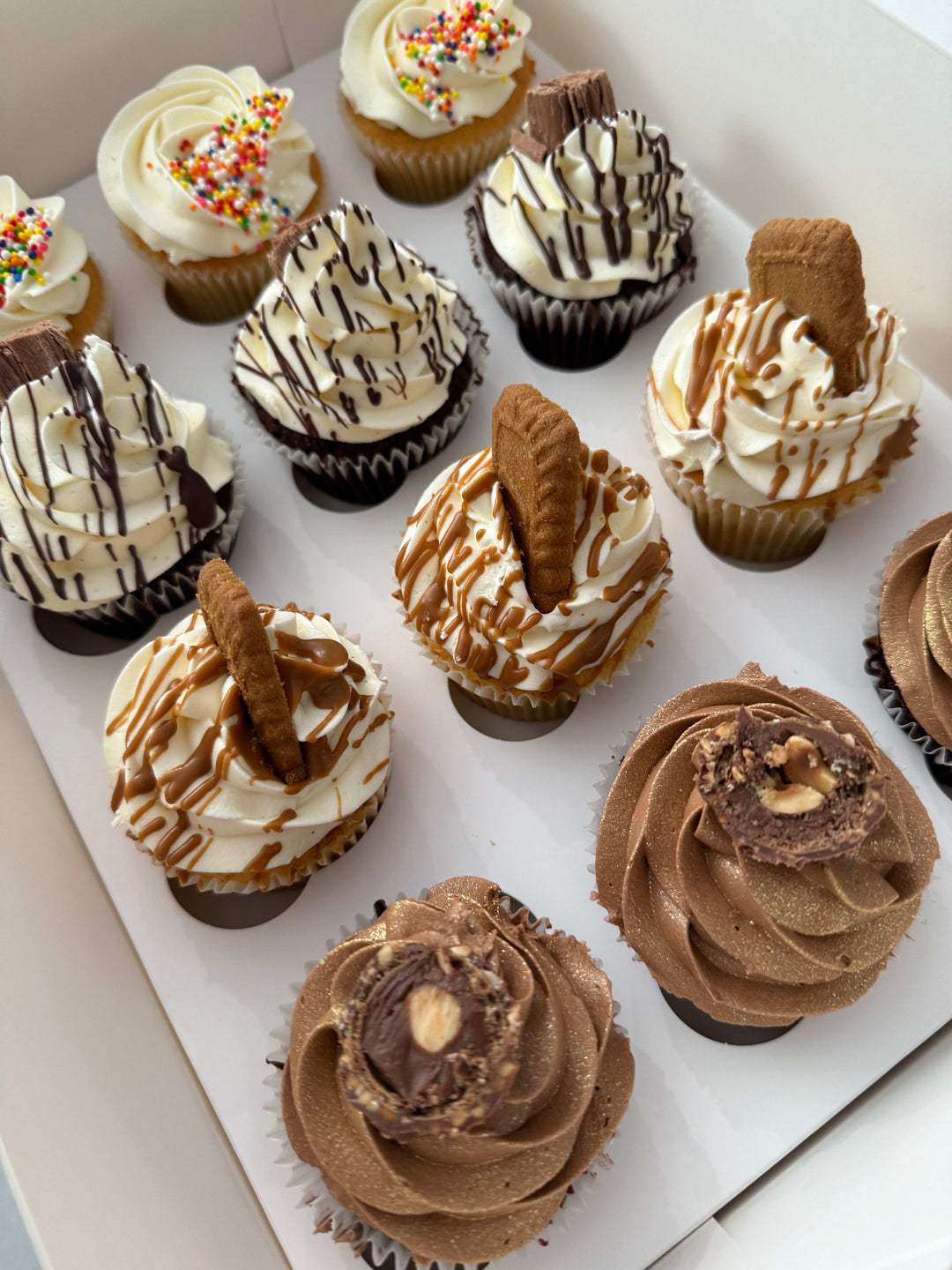 Mixed Dozen Cupcakes Box